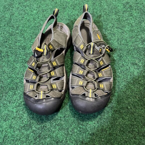 Keen Newport H2 Sandals Men’s 11 Raven Gray 1001925 Waterproof Hiking